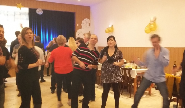 Silvestrovské posedenie