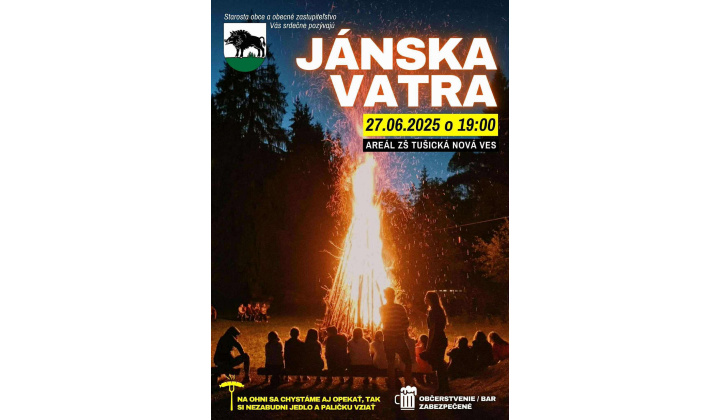 Jánska vatra 27. 6. 2025