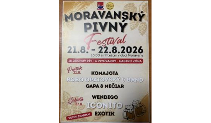 Moravanský pivný festival