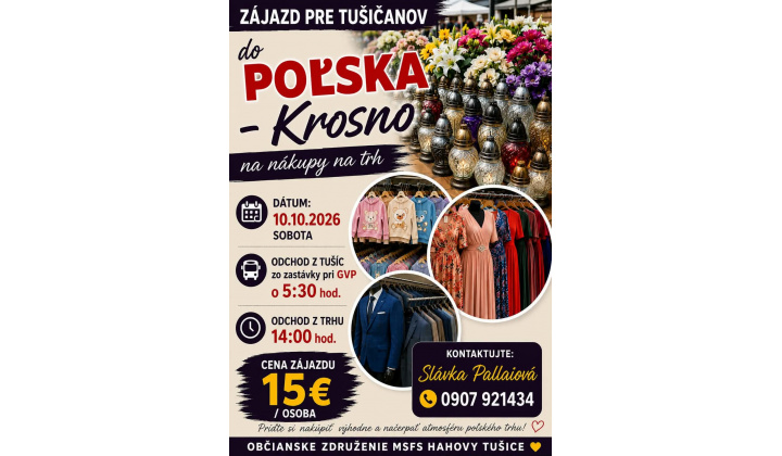 Zájazd do Poľska - Krosno